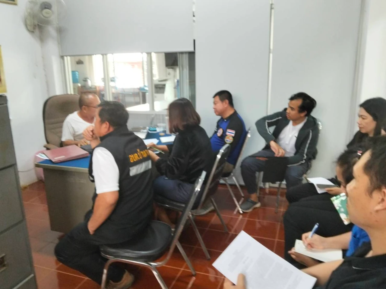 ประชุมส่วนงานสำนักปลัด